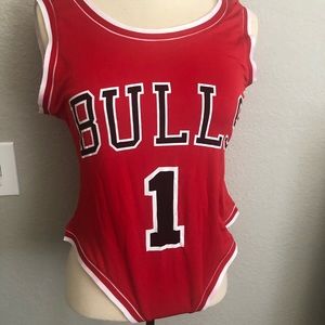 Chicago Bulls number 1 Beyoncé bodysuit